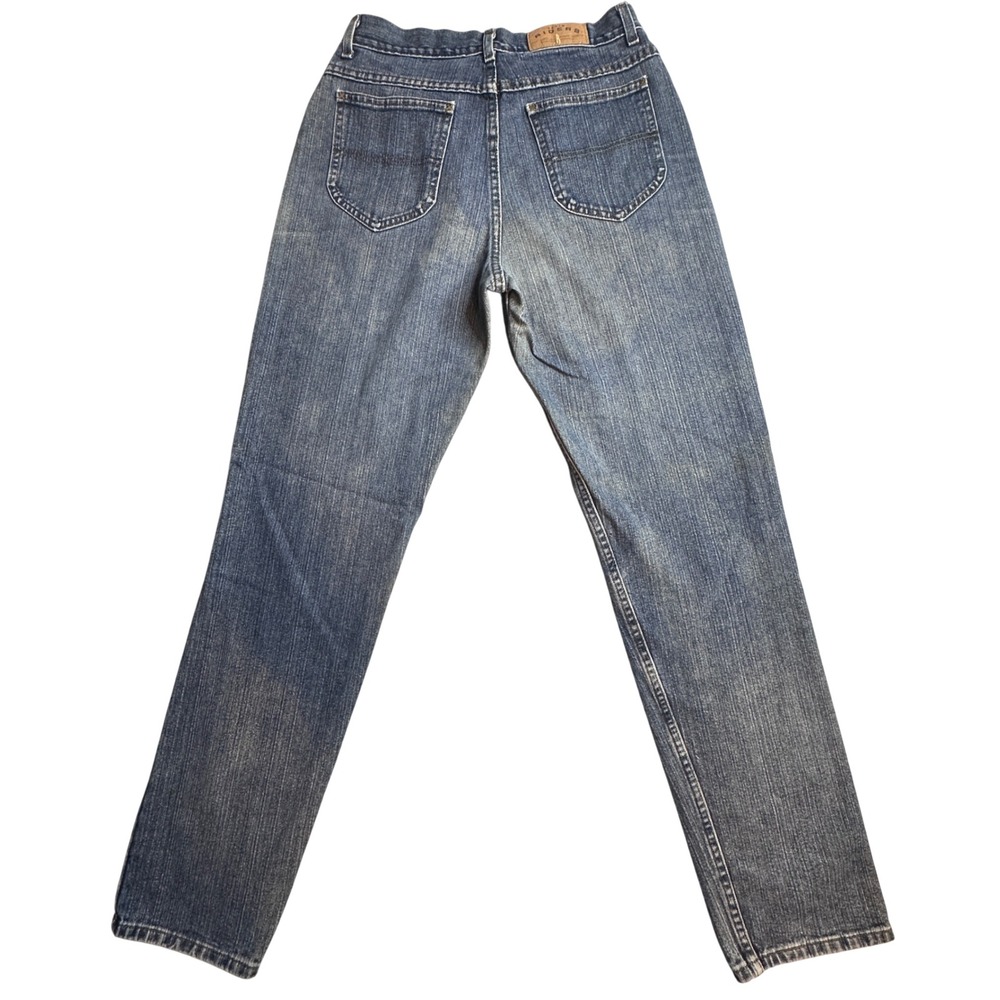 Vintage‎ Riders by Lee Straight Leg Jeans Womens 12L Medium Wash Blue Denim 90s